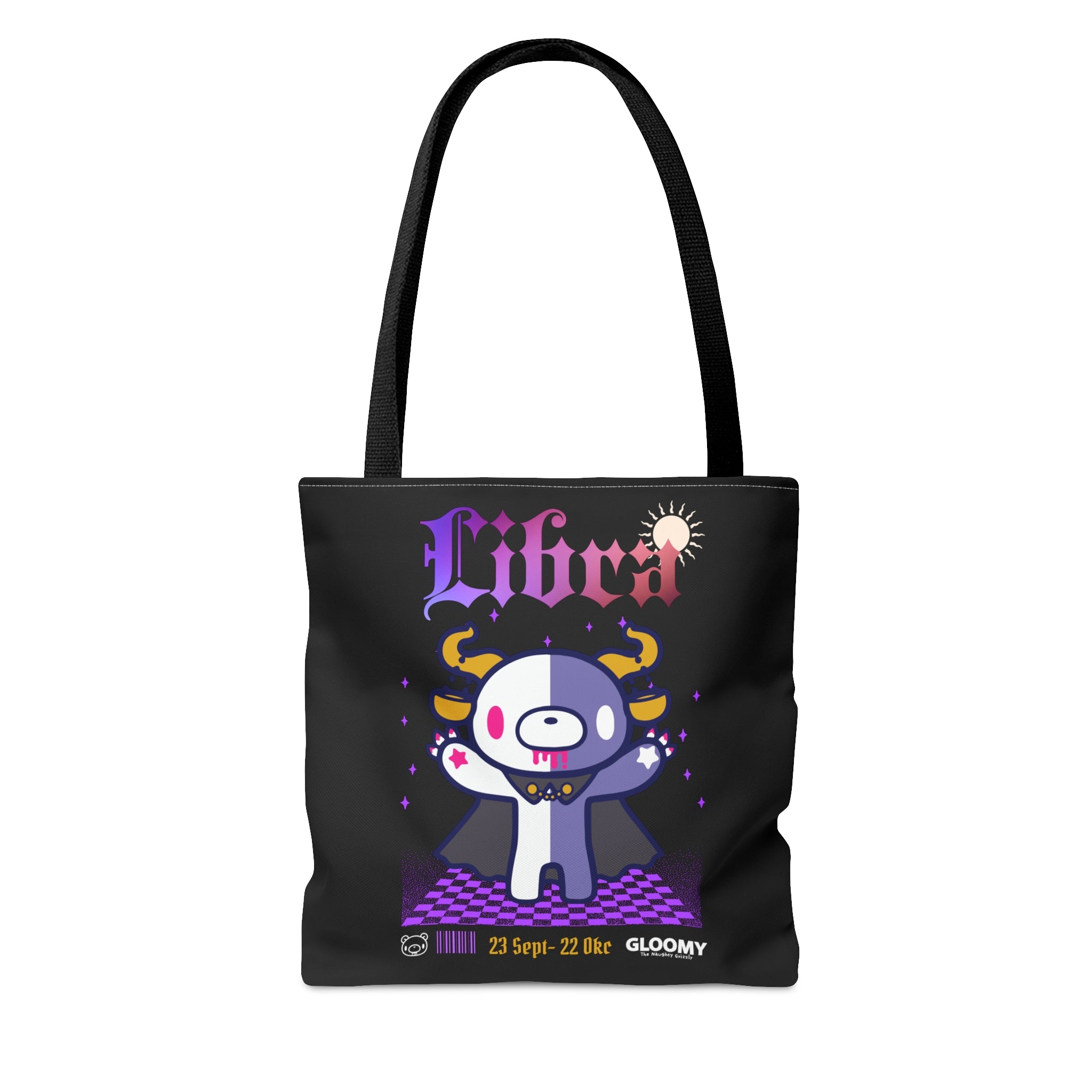 Gloomy Zodiac Libra Tote Bag